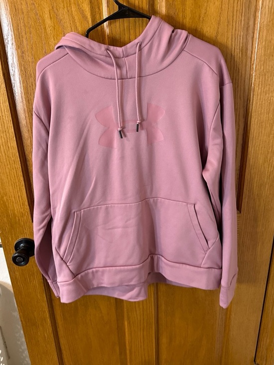 Under Armour Tops - Under Armour Women's Dusty Pink Pullover Hoodie